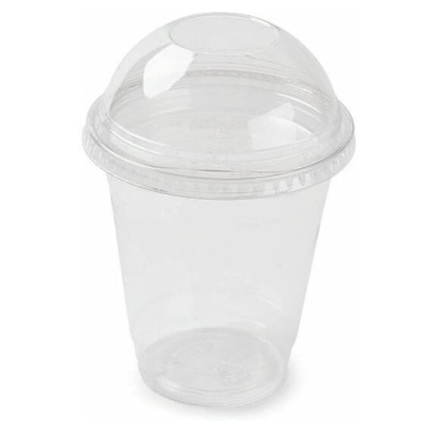 COPO COM TAMPA BOLHA SEM FURO 375 ML PET