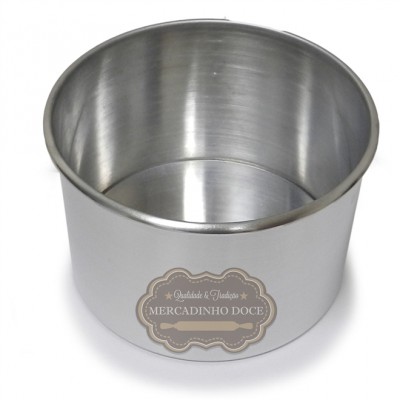 FORMA REDONDA ALTA DE ALUMÍNIO 10CM ALTURA (8-34CM)