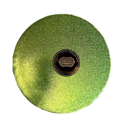 BASE REDONDA VERDE 35X1.2CM