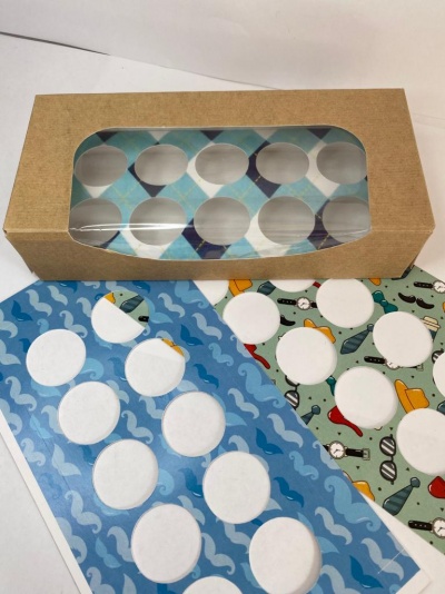 CAIXA KRAFT 10 BRIGADEIROS PAI