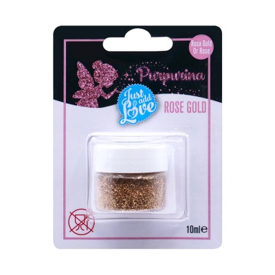 GLITTER ROSA GOLD 10GR