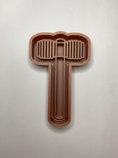 Cortante/marcador Martelo santos populares