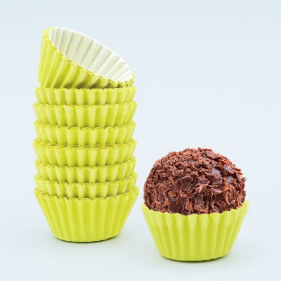 100 Formas de Brigadeiro nº5 Amarelo Claro