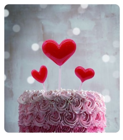 TOPO BOLO 3 CORAÇÕES