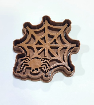 CORTANTE MARCADOR TEIA E ARANHA 9X8CM CORTANTE MARCADOR TEIA E ARANHA 9X8CM