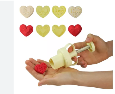 Kit Ejetor Max Corações para Brigadeiro Bluestar