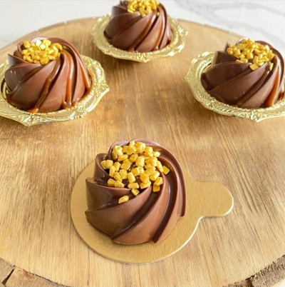 FORMA ACETATO 3PARTES TRUFA SINUOSA