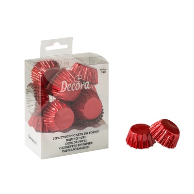 FORMINHAS BRIGADEIROS VERMELHO 180UN