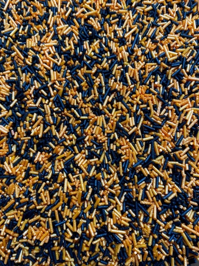 MIX VERMICELI LARANJA\PRETO 50GR