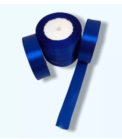 FITA POLIESTER AZUL 1CMX22M