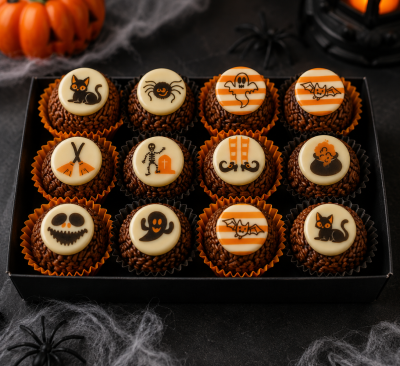 DISCO CHOCOLATE REDONDO HALLOWEEN 2CM (ALEATORIO)