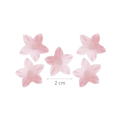 FLOR LILA ROSA Ø2CM FLOR LILA ROSA Ø2CM