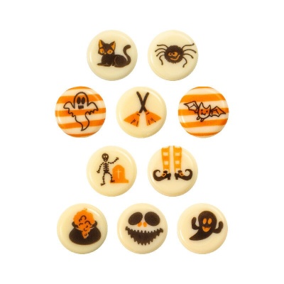 DISCO CHOCOLATE REDONDO HALLOWEEN 2CM (ALEATORIO) DISCO CHOCOLATE REDONDO HALLOWEEN 2CM (ALEATORIO)