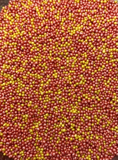 MISSANGA VERMELHA\DOURADO 50GR