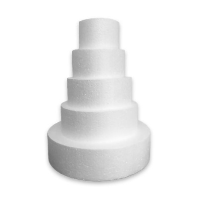 ESFEROVITE (ISOPOR)  REDONDO 15 CM DE ALTURA