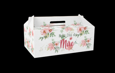 Caixa Cartão Lunch Box DIA DA MÃE