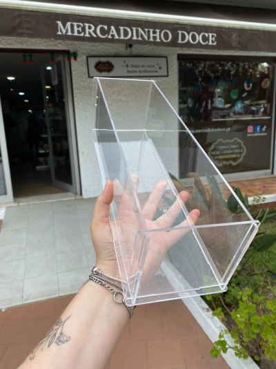 FORMA ACRILICA (3mm) SLICE CAKE 35X10X10