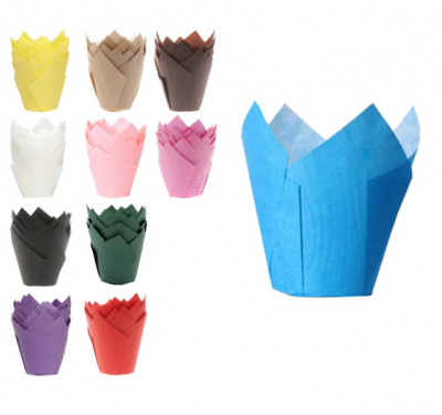 FORMAS PAPEL  MUFFINS/TULIPAS