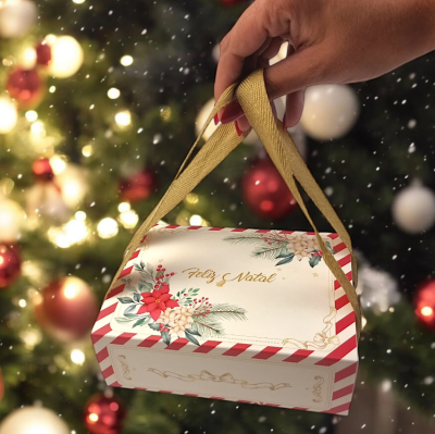 CAIXA FELIZ NATAL 6 BRIGADEIRO CAIXA FELIZ NATAL 6 BRIGADEIRO