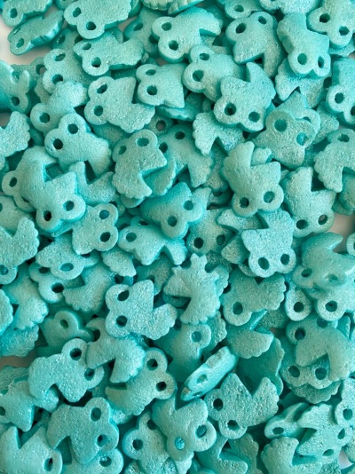 CARRINHO BEBE AZUL 50GR