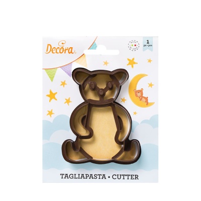 CORTANTE URSO PLASTICO 8X9.6CM