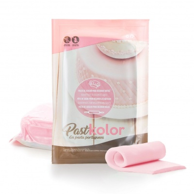 PASTA DE AÇÚCAR ROSA CLARO 1KG-SEM GLÚTEN