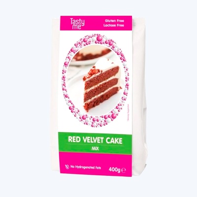 PREPARADO RED VELVET SEM GLUTEN 400GR PREPARADO RED VELVET SEM GLUTEN 400GR