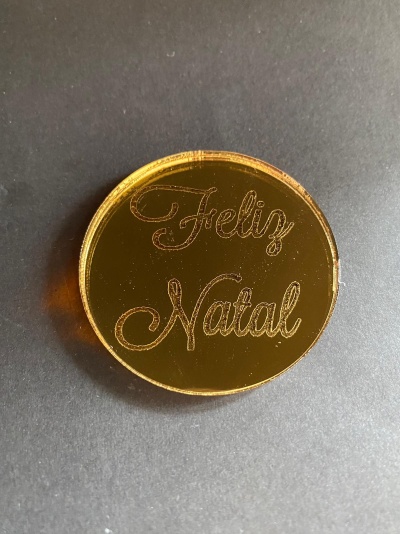 TAGS ACRILICO FELIZ NATAL