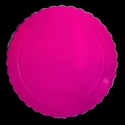 PRATO CARTÃO  ROSA FUCSIA