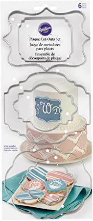 CORTANTES METAL PLACAS 6UNID.