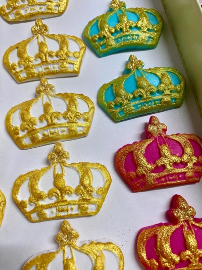 COROAS EM AÇÚCAR 5CM