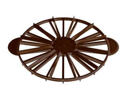 MARCADOR BOLOS 10/12 FATIAS PP Ø26,7x2,5CM