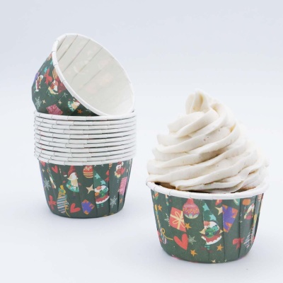 24 Cápsulas Para Cupcake NATAL