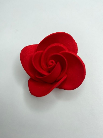 ROSA EM AÇÚCAR VERMELHA