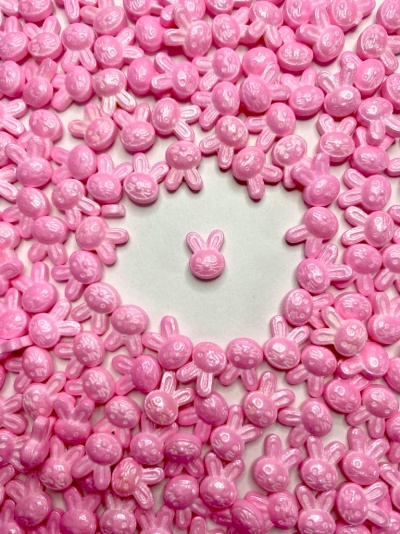 COELHO EM AÇUCAR ROSA 50GR COELHO EM AÇUCAR ROSA 50GR