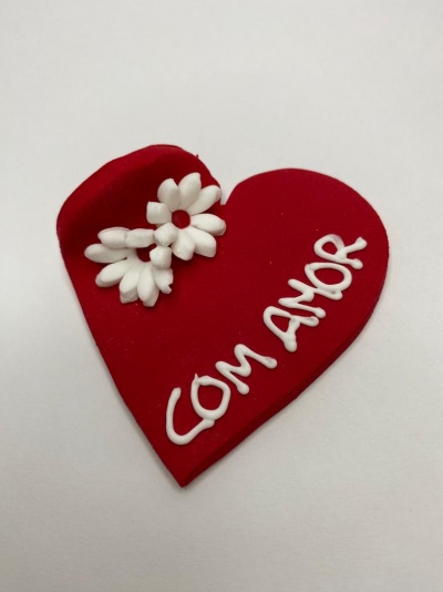 CORAÇÃO AÇUCAR COM AMOR 5.5CM