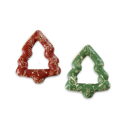 ARVORE NATAL CHOCOLATE 29 x 33 MM UNID