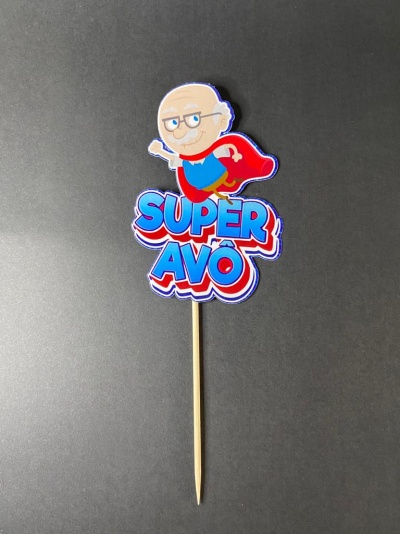 TOPO DE BOLO SUPER AVÔ