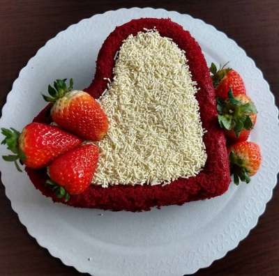 FORMA PISCINA CORAÇÃO 22.5X25X7CM