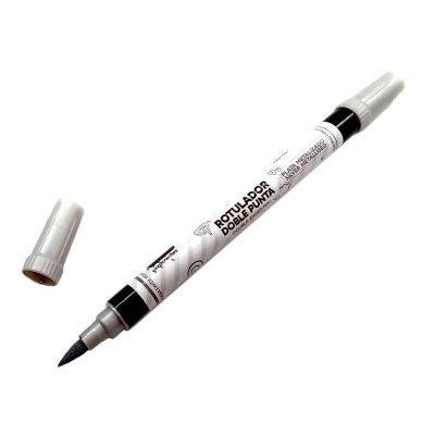 CANETA TINTA COMESTIVEL PRATA 2 PONTAS CANETA TINTA COMESTIVEL PRATA 2 PONTAS