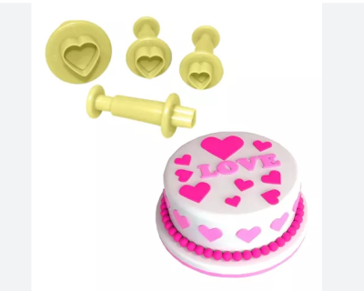 KIT EJETOR CORAÇÃO 4PC