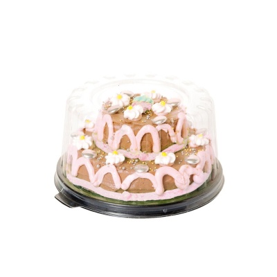 PRATO PRETO C\TAMPA Ø 10,3x6,3 CM UNID.