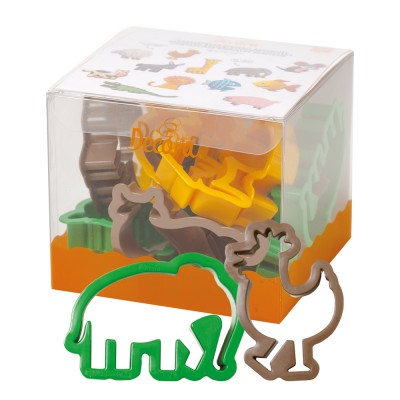 CORTANTE PLÁSTICO ANIMAIS (12 UNID)