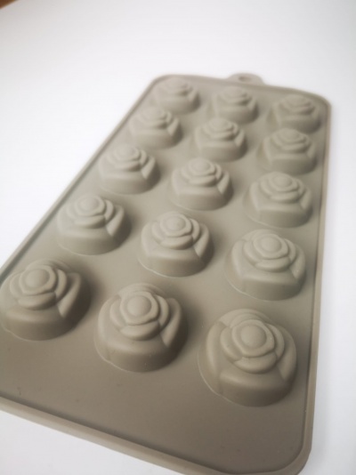 MOLDE SILICONE BOMBONS FLOR