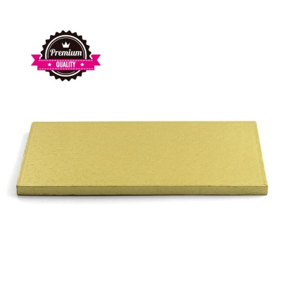 BASE RETANGULAR DOURADA 60X40X1.2CM