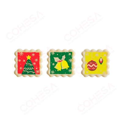 SELO NATAL CHOCOLATE 32x32MM 1UNIDADE SELO NATAL CHOCOLATE 32x32MM 1UNIDADE