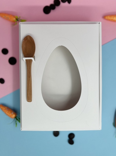 CAIXA OVO  250/350/500GR TAMPA PVC