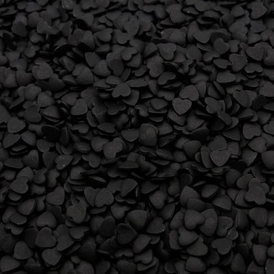 CORAÇÕES MÉDIOS PRETOS