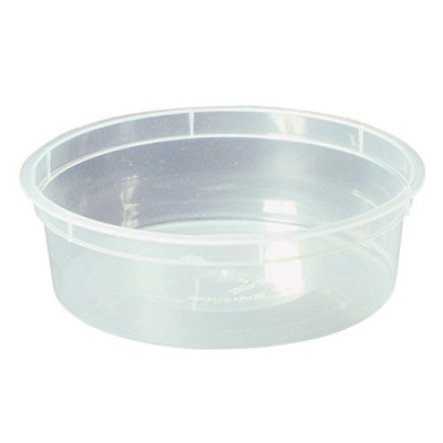 TAÇA PLÁSTICA TRANSPARENTE C\TAMPA  225 Ml