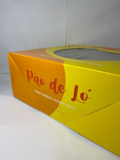 CAIXA PÃO DE LÓ 24X24X12